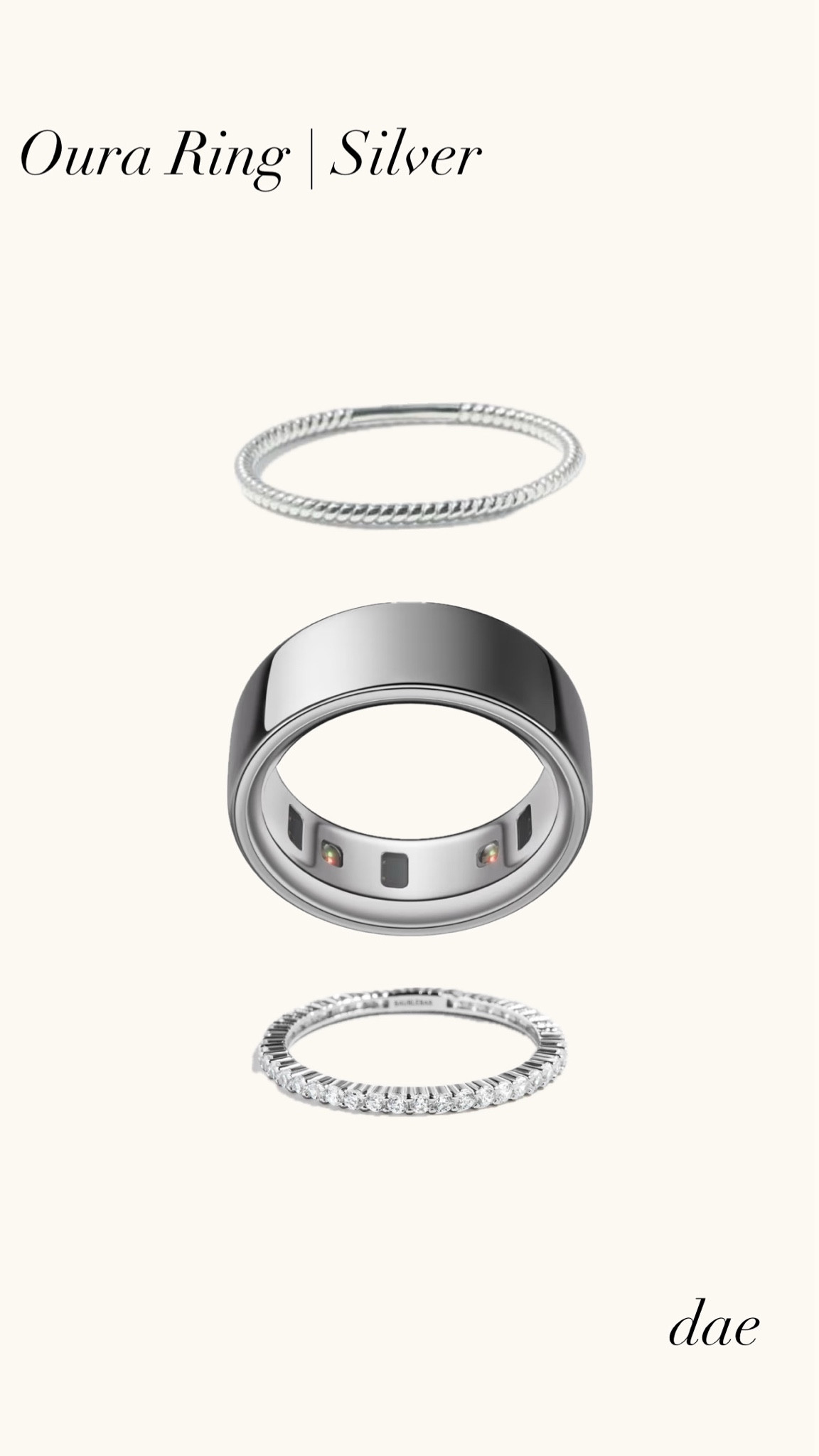 Oura Ring Stackable Options | Silver

Upgrade your everyday style with Oura Ring stackable option rings. These sleek, minimalist rings let you mix and match for a modern, layered look while keeping the wellness-tracking features of your Oura Ring. Perfect for work, casual wear, or elevating your jewelry game.

Save this pin for Oura Ring stacking inspiration, minimalist jewelry ideas, and everyday style 

 #StackableRings #OuraRingStack #MinimalistJewelry #EverydayJewelry #AffiliateFinds #AffiliateLinks #CreatorFinds #UGCBeauty #InfluencerFinds

#LTKootd #LTKfitnessgoals #LTKselfcare