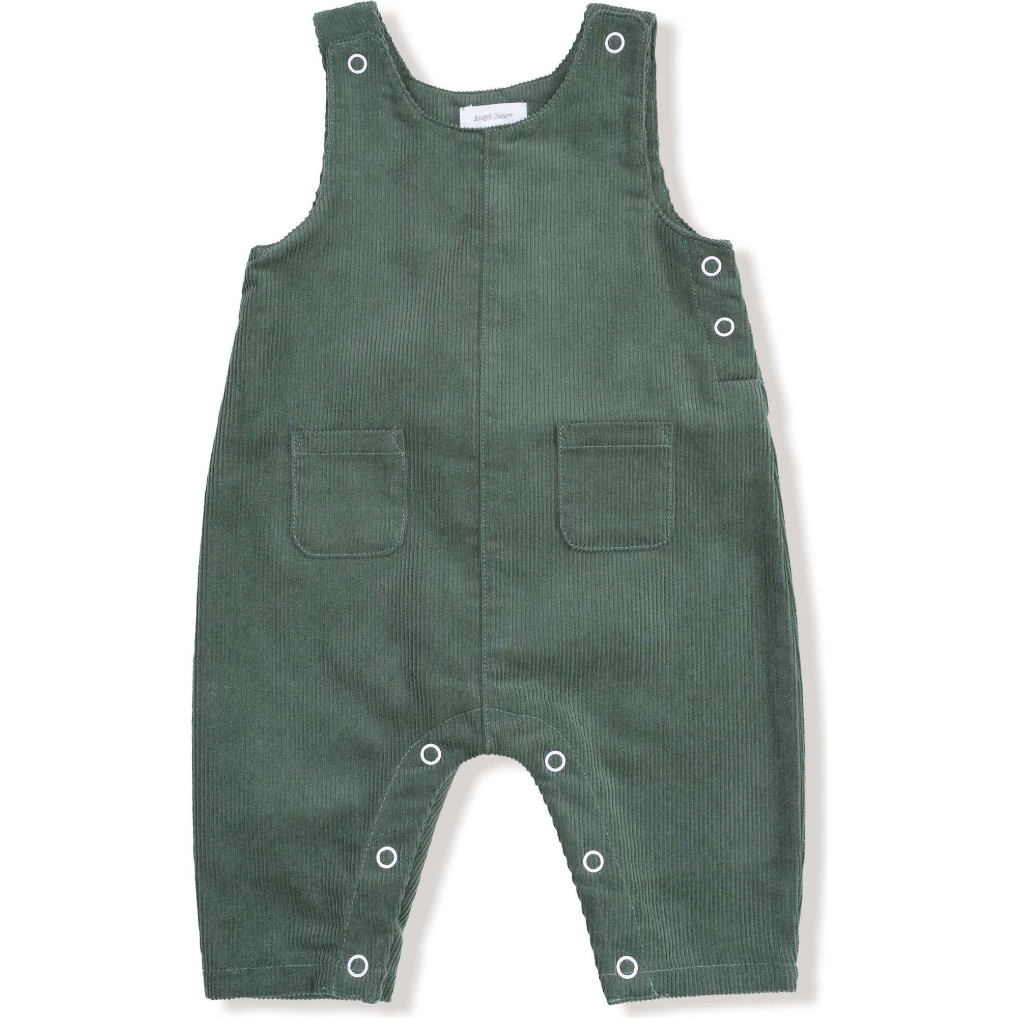 Uni Overalls Corduroy, Dark Ivy | Maisonette