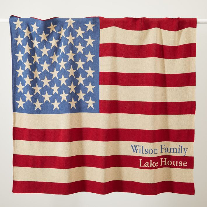 Custom Knit Throw Blanket | Mark and Graham