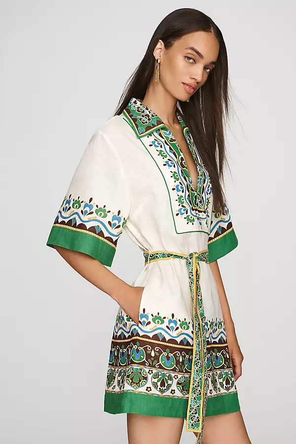 Bridgette Mini Shift Dress | Anthropologie (US)