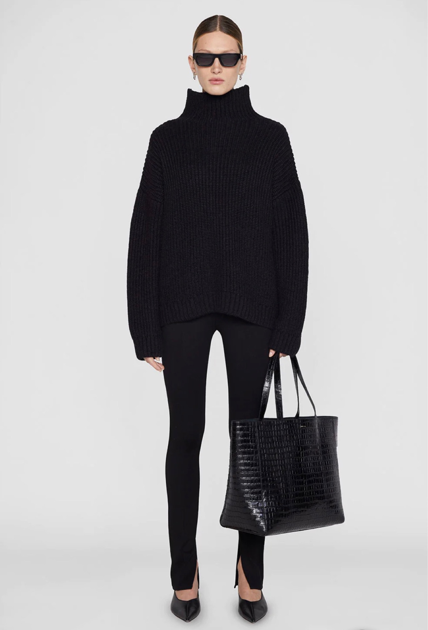 Sydney sweater by Anine Bing. This black sweater is an investment piece that will take you through multiple seasons in style. Loving this chic look for fall and transitioning into winter. 


Pullover sweater
Black turtleneck 
Minimalist wardrobe 
Minimalist fashion
Chic fashion 
All black outfit 
Fall outfits 
Winter outfits 
Monochromatic outfit
Office look 


#LTKstyletip