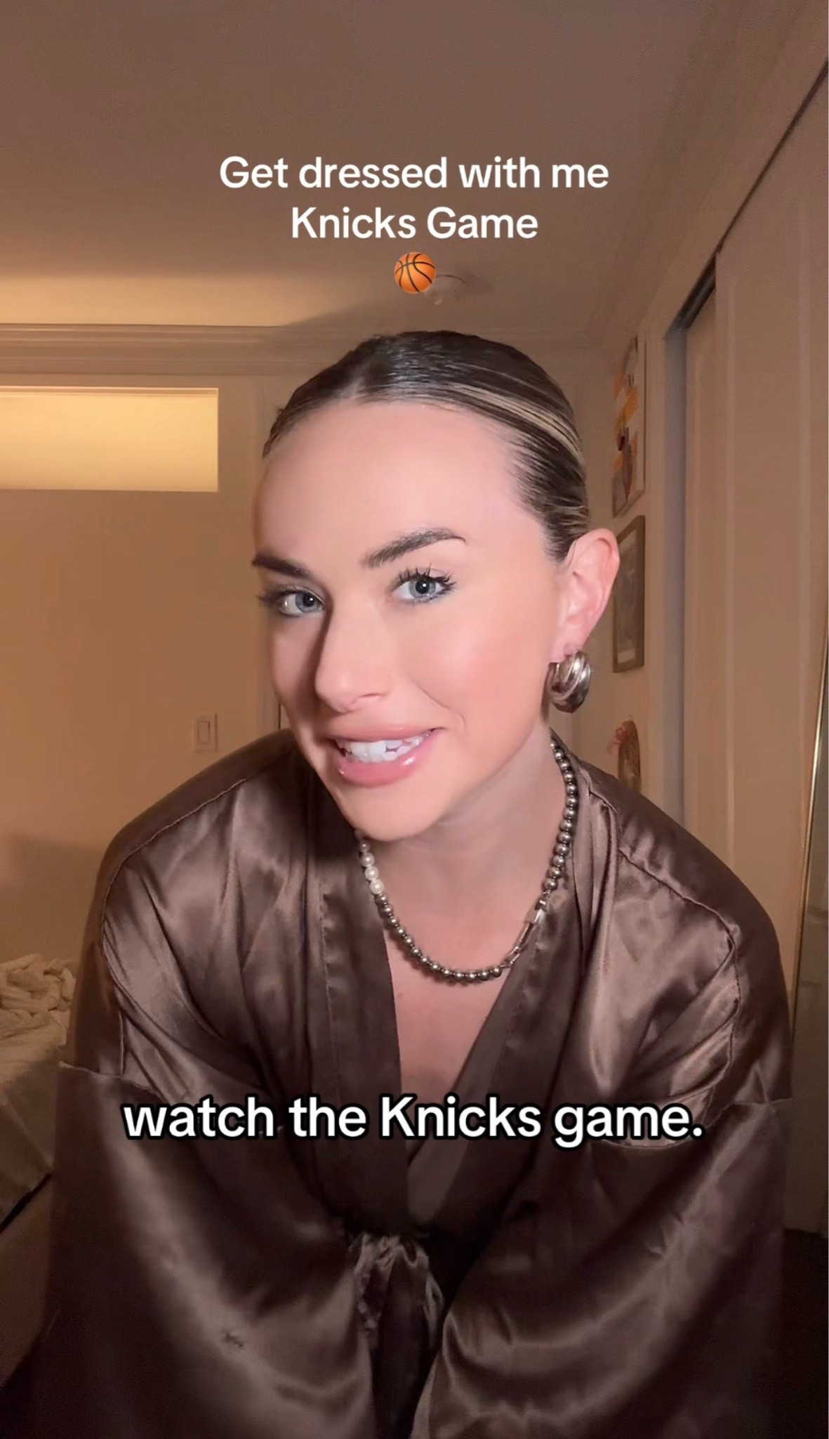 Yesterdays eye combo for the Knicks game !!!

#LTKootd