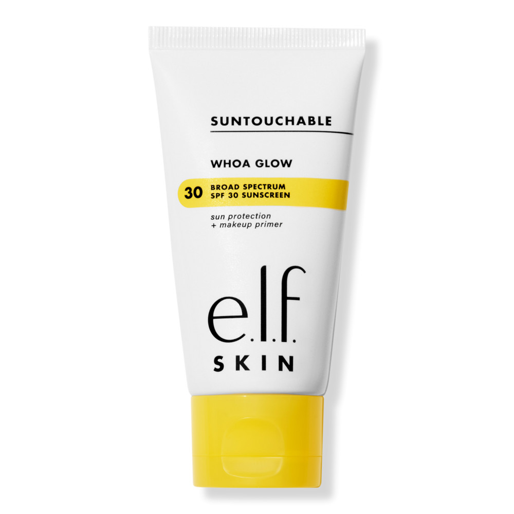 e.l.f. Cosmetics Suntouchable Whoa Glow Broad Spectrum SPF 30 Sunscreen - Sunlight | Ulta