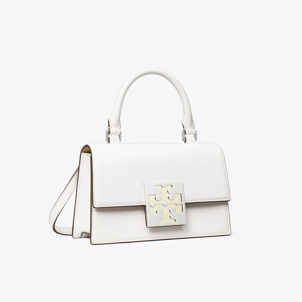 BON BON SPAZZOLATO MINI TOP-HANDLE BAG | Tory Burch (US)