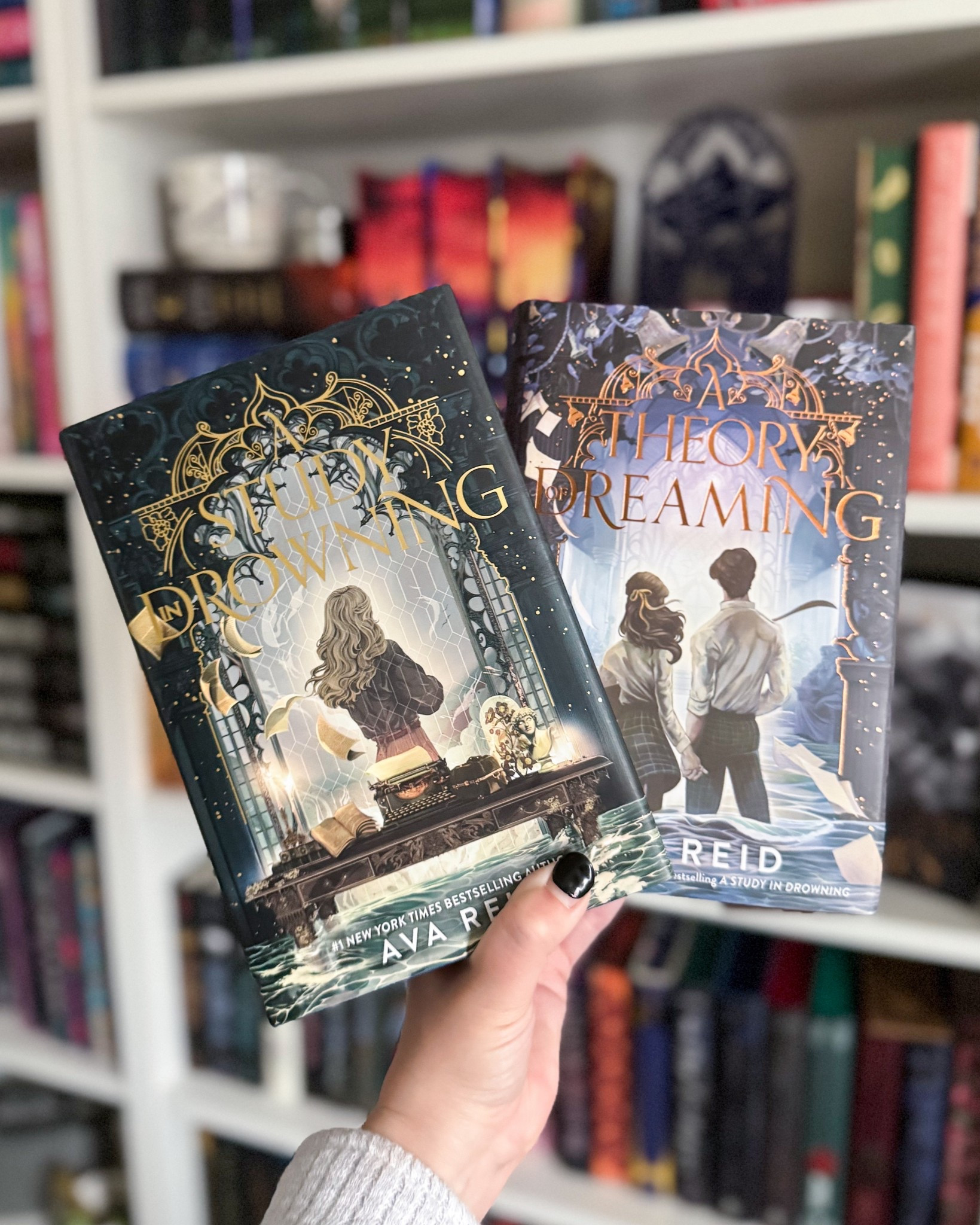 A Study in Drowning and A Theory of Dreaming are easily one of my absolute FAVORITE duologies. These limited edition hardcover runs are BEAUTIFUL with their sprayed edges and the artwork is absolutely stunning. Pick them up before they are OOO forever  

#LTKHome #LTKGiftGuide #LTKFindsUnder50