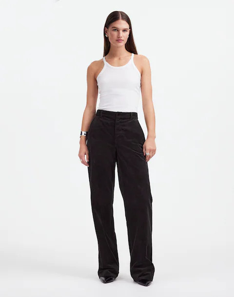 Alexa Chung for Madewell Corduroy Trousers | Madewell