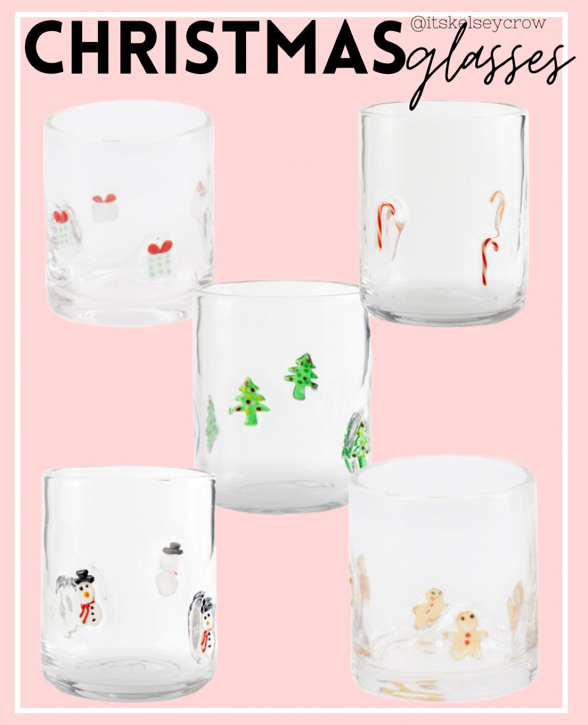 Christmas glasses holiday icon Anthropologie home kitchen decor 

#LTKHome #LTKSeasonal #LTKHoliday