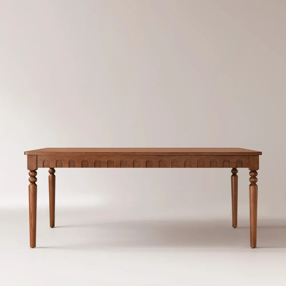 Conny 70" Ash Wood Dining Table | Hernest