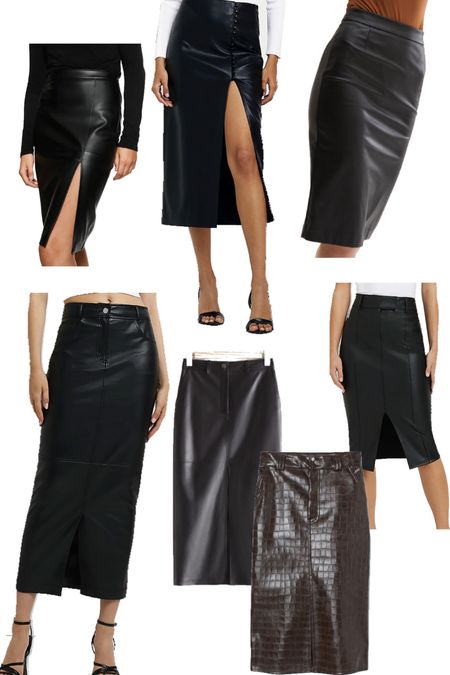 Leather pencil skirts 🥰

#LTKstyletip #LTKSeasonal #LTKeurope