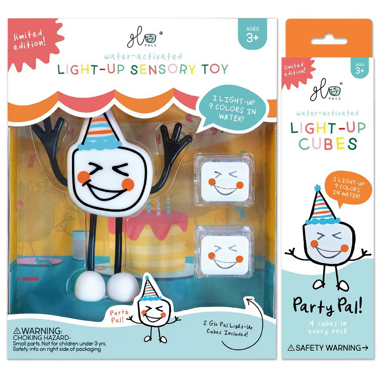 Glo Pals Party Pal Character & 6 Color Changing Glo Cubes | Target