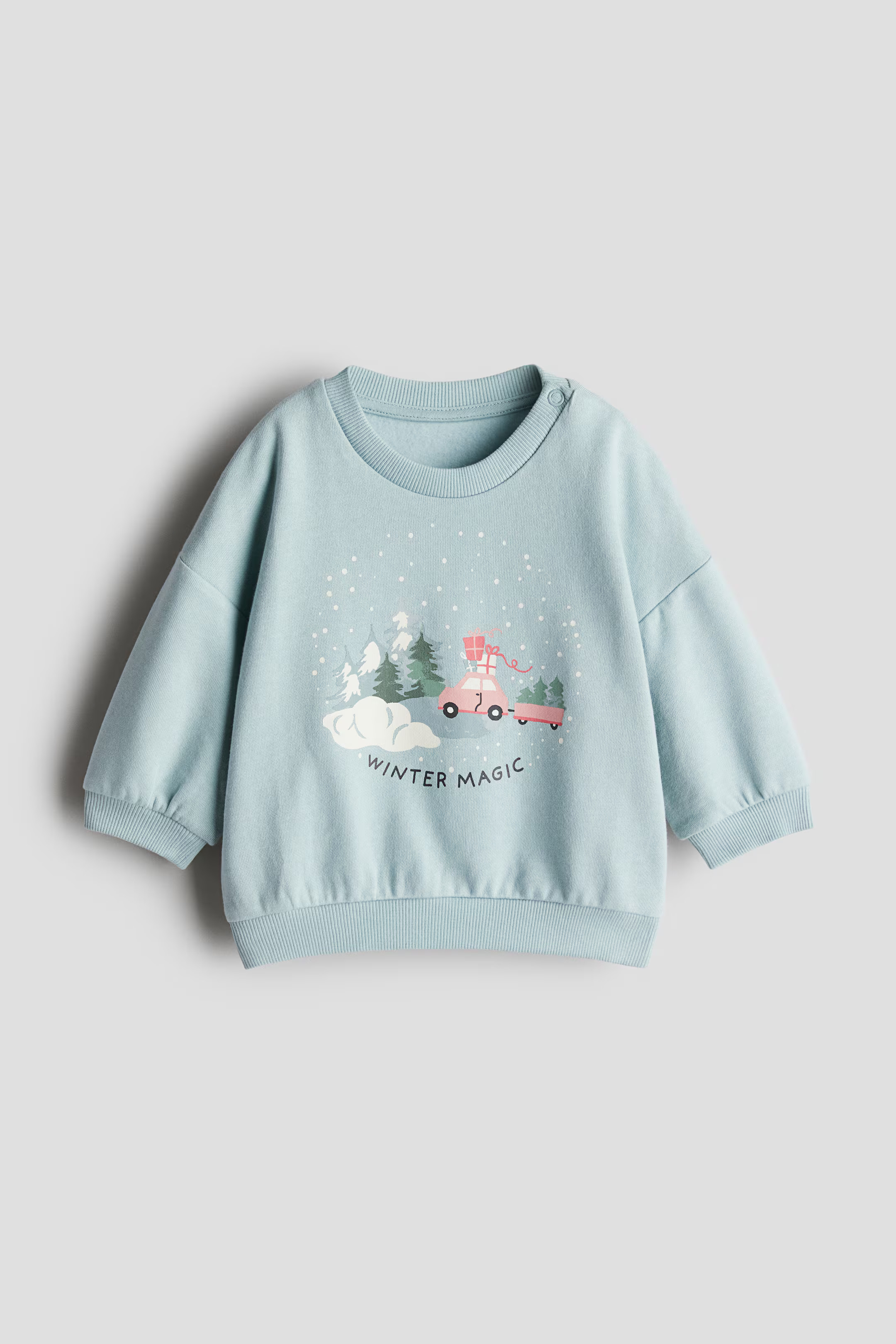 Printed Sweatshirt | H&M (US + CA)