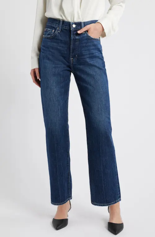 Pistola Cassie High Waist Straight Leg Jeans in Cultivate at Nordstrom, Size 23 | Nordstrom
