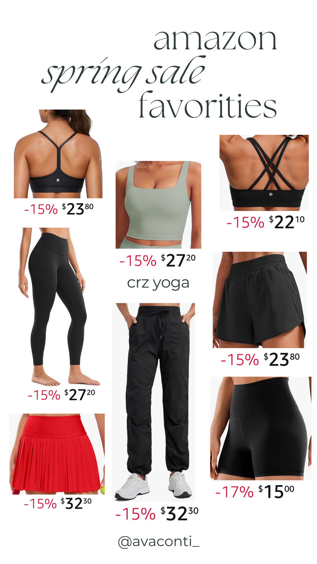Amazon Spring Sale (CRZ Yoga) 

 

#LTKActive #LTKSaleAlert #LTKFindsUnder50