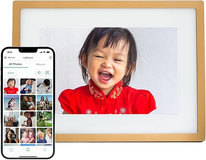 Skylight Digital Picture Frame: WiFi Enabled with Load from Phone Capability, Touch Screen Digita... | Amazon (US)