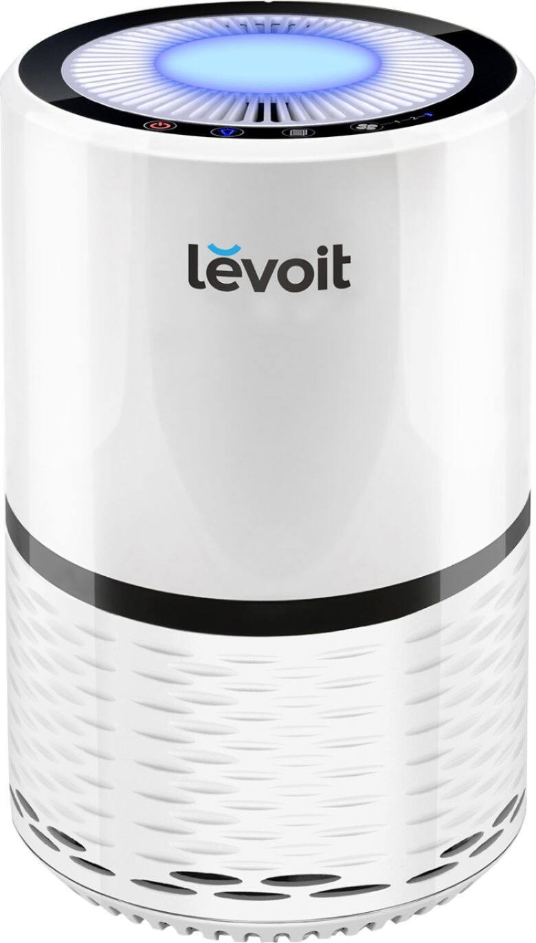 Levoit Aerone 129 Sq. Ft True HEPA Air Purifier with Replacement Filter White HEAPAPLVNUS0021 - B... | Best Buy U.S.