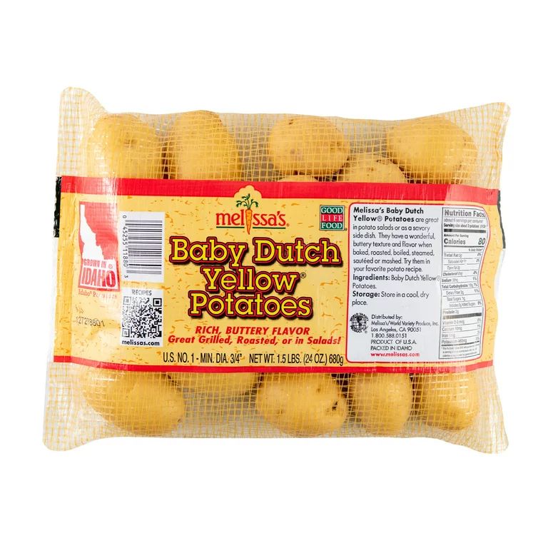 Fresh Baby Yellow Potatoes, 1.5 lb Bag | Walmart (US)