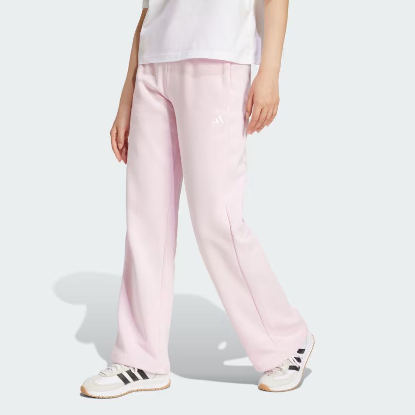 Essentials Small Logo Feel Cozy Open-Hem Pants | adidas (US)