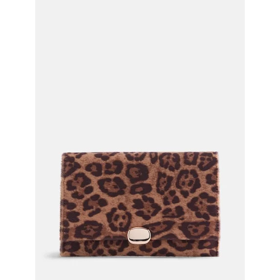 Scenario Women's Bifold Clutch Wallet, Leopard | Walmart (US)