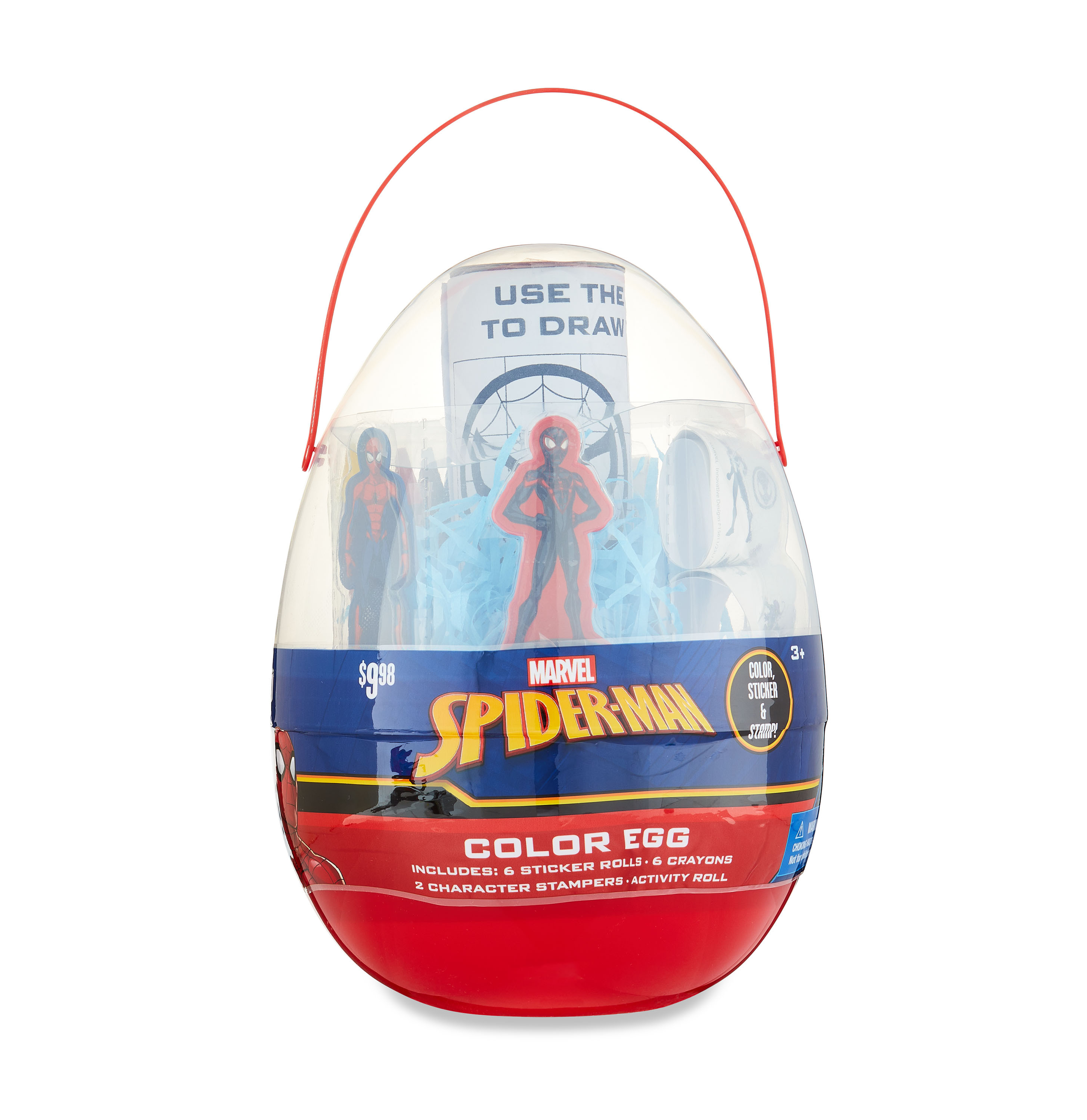 Spider-Man Deluxe Egg Activity Art Set, 16 Pieces, Unisex, Children Ages 3 and up - Walmart.com | Walmart (US)