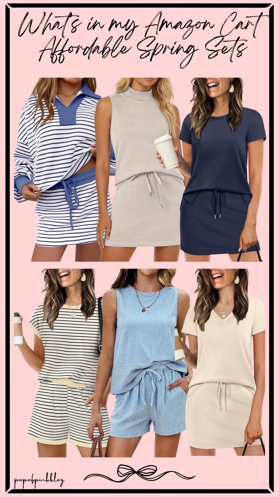 Affordable Spring Sets🌷☺️
Spring sets
Amazon sets
Affordable sets
Matching sets 
Striped set
Skirt set 
Work outfit 

#LTKWorkwear #LTKootd #LTKSeasonal