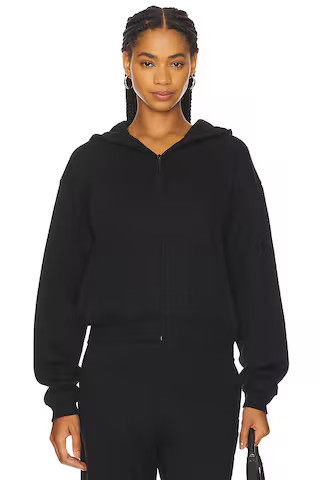 Favorite Boyfriend Fleece Boxy Zip-Up Hoodie in Espresso

              
    
        
        
 ... | Revolve Clothing (Global)