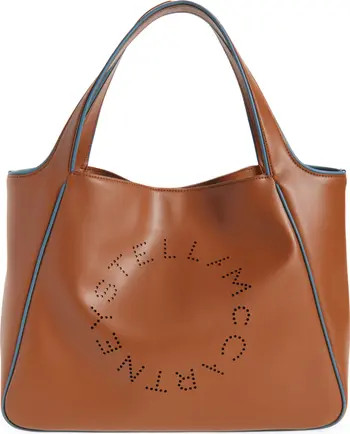 Perforated Logo Faux Leather Tote | Nordstrom