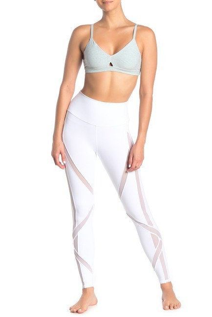 AloHigh Waist Mesh Inset Leggings | Nordstrom Rack