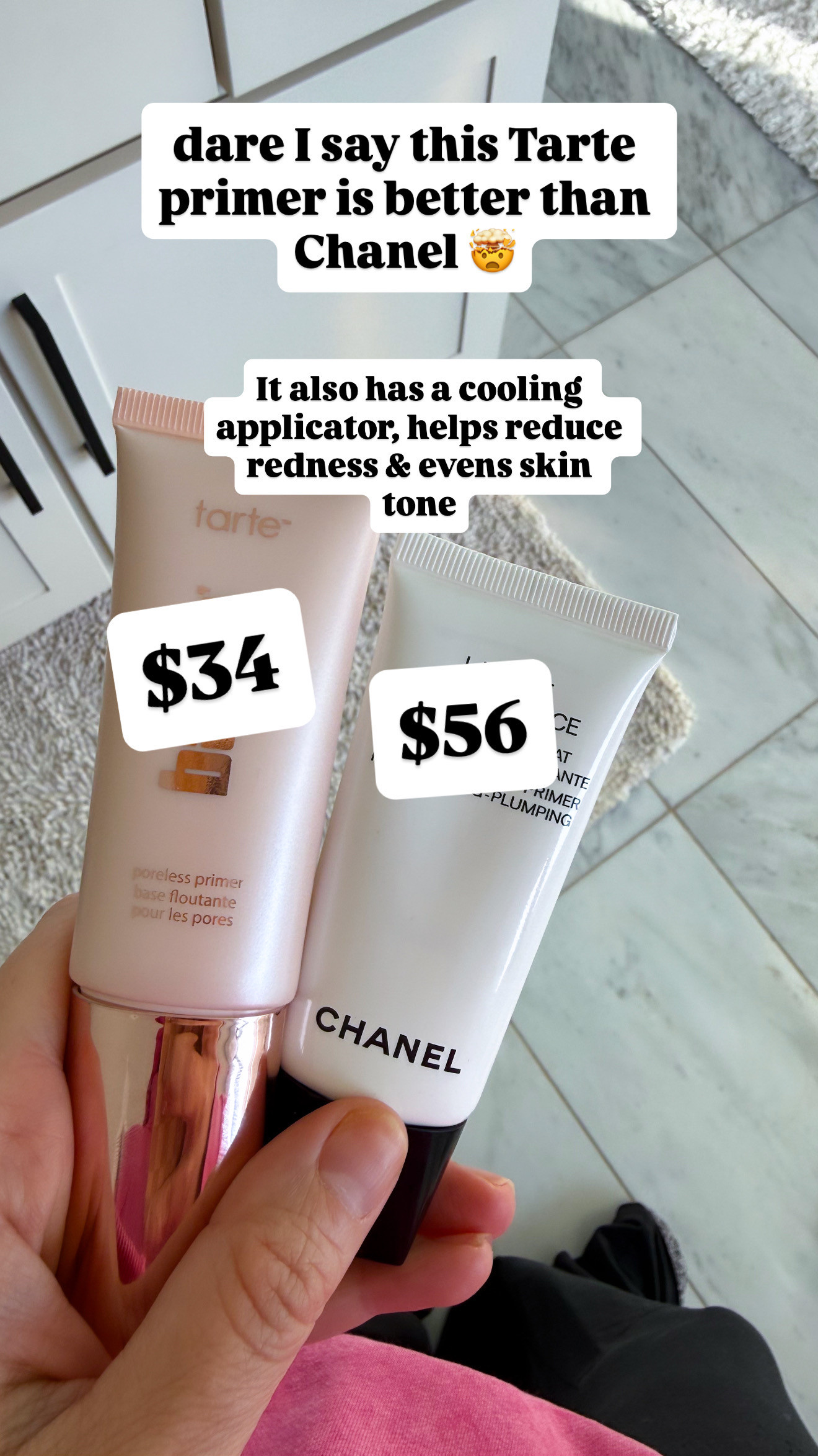 I'm not going to lie I have been a chanel prime stan forever but I just took the leap on the Tarte primer, and dare I say it is better! Mind blown! 

 #LTKOver40 #LTKSaleAlert #LTKBeauty