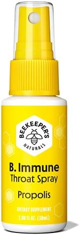 BEEKEEPER'S NATURALS Propolis Throat Spray - 95% Bee Propolis Extract - Natural Immune Support & ... | Amazon (US)