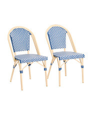 2pk Arles French Bistro Wicker Dining Chairs | Marshalls