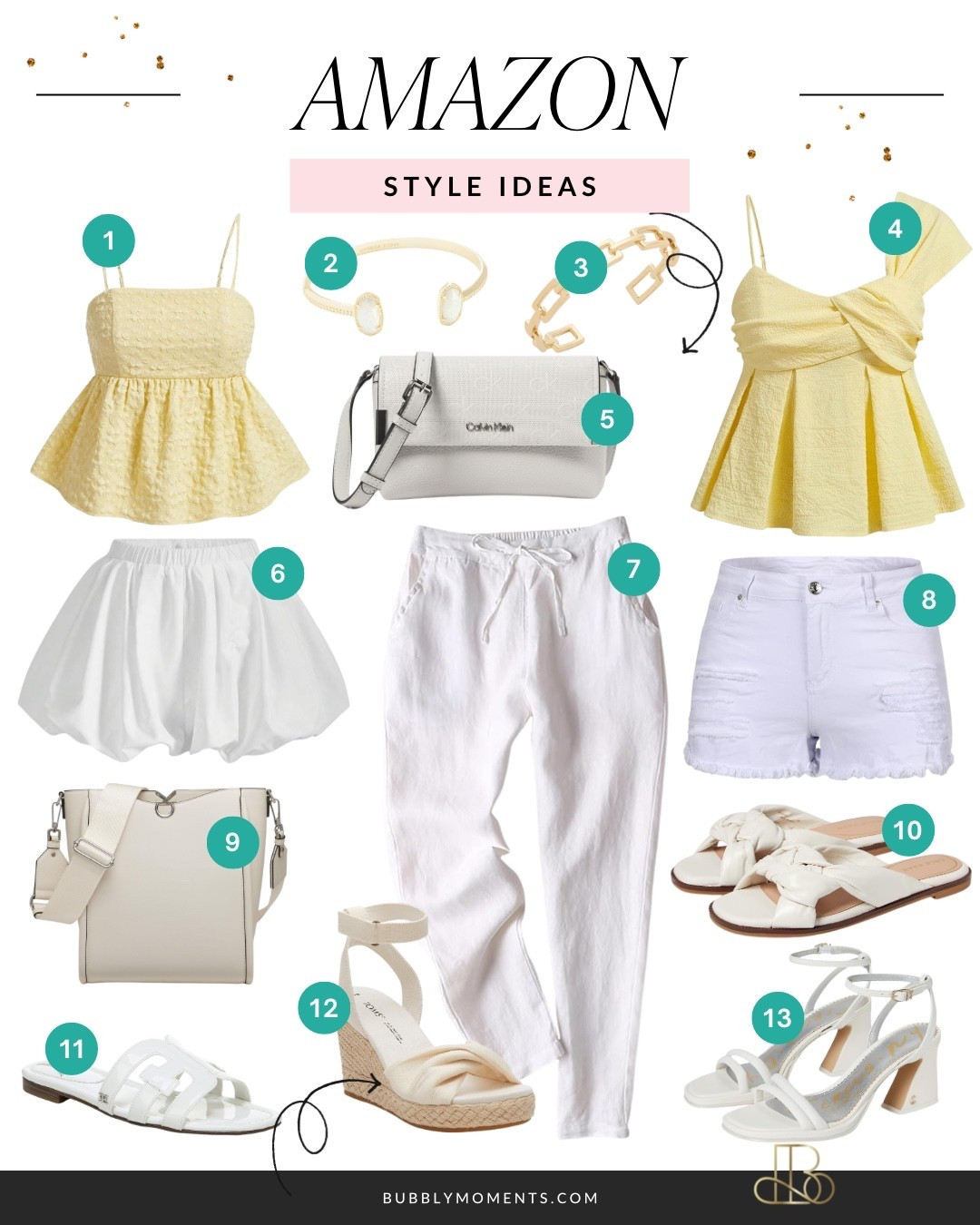 Easy, breezy, and made for sunny days ☀️ these looks are all about comfort without sacrificing style. From flowy fits to elevated basics, everything here is perfect for warm-weather dressing and on-the-go days. Dress it up or down—these pieces work for coffee runs, vacations, and everything in between ✨ Don’t forget to save for later and shop your faves 🤍

#ltk #ltkseasonal #ltkoutfit #ltkstyleinspo #ltktrending #summeroutfits #springstyle #vacationoutfits #resortwear #casualoutfits #effortlesschic #everydaylooks #minimaloutfit #neutralaesthetic #softgirlstyle #classycasual #ootdfashion #stylegoals #amazonstyle #budgetfriendlyfashion #lookforless #outfitideas #fashioninspo #trendingstyle #capsulecloset #timelessstyle #chicoutfits #dailyoutfits

#LTKgrwm #LTKootd #LTKSeasonal