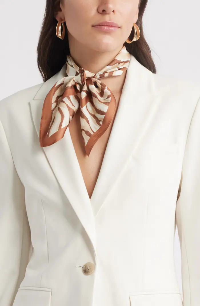 Nordstrom Print Silk Square Scarf | Nordstrom | Nordstrom