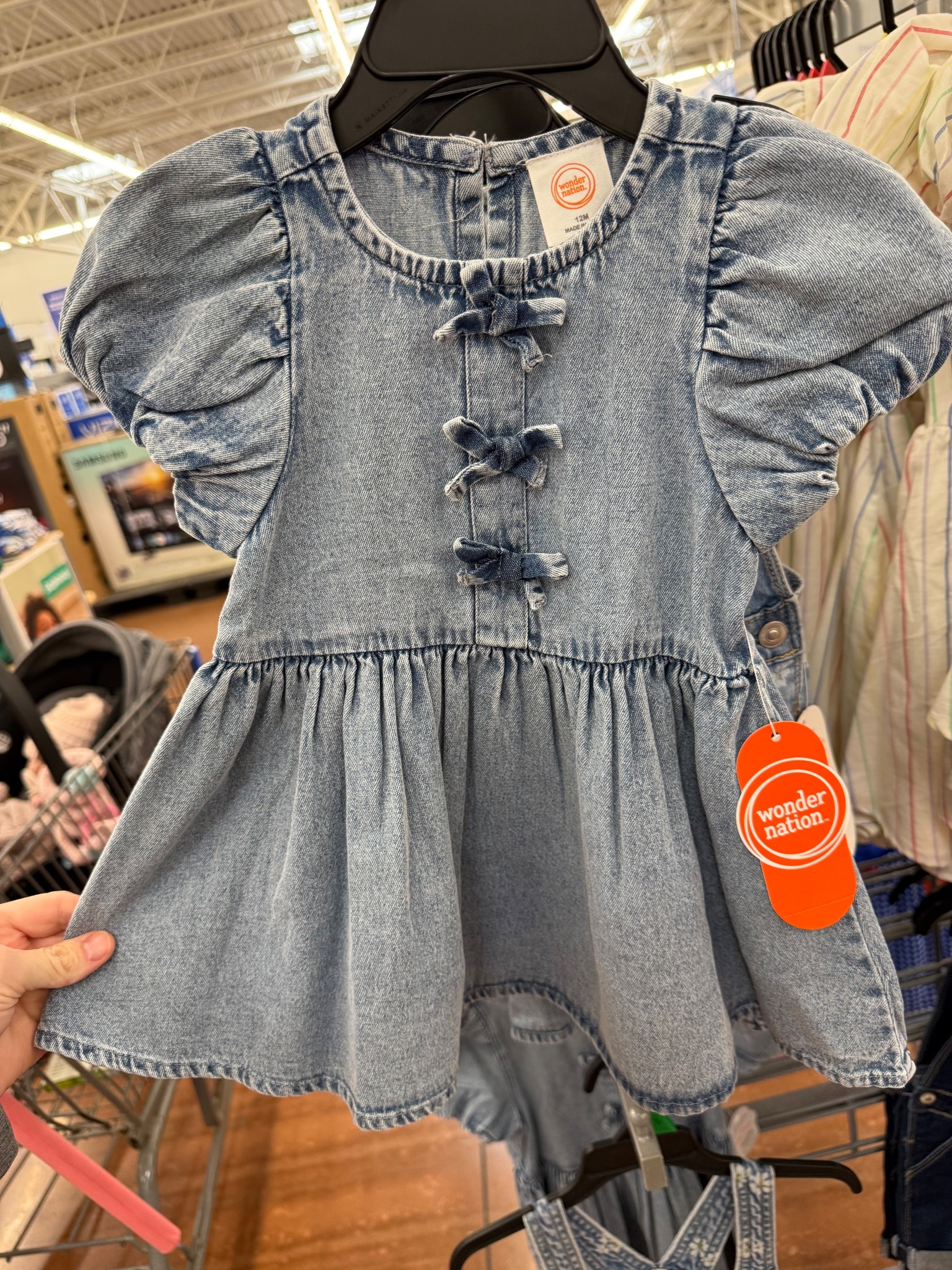 Tell me this toddler denim dress isn’t the cutest thing you’ve ever seen!! 

#LTKKids #LTKmomlife #LTKootd