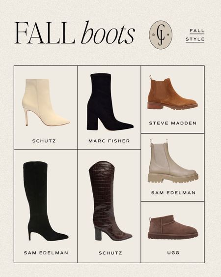 The best of fall boots and booties. Heeled booties, block heel boots, Ugg boots, faux leather knee high boots  Cella Jane blog

#LTKstyletip #LTKSeasonal #LTKshoecrush