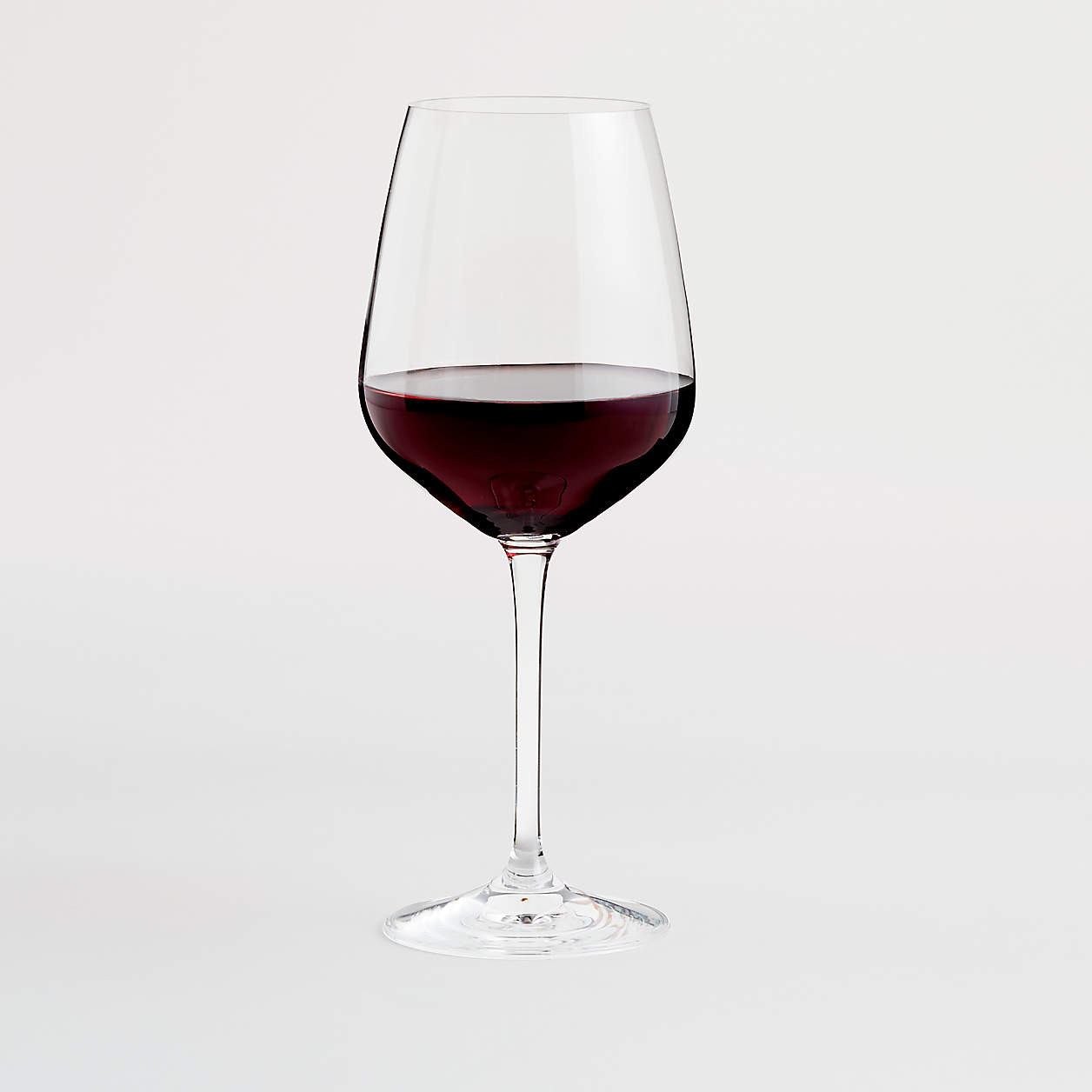 Nattie 18-Oz. Red Wine Glass + Reviews | Crate & Barrel | Crate & Barrel