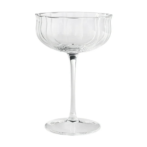 The Pioneer Woman Colette 8-Ounce Scalloped Cocktail Glass, Clear | Walmart (US)