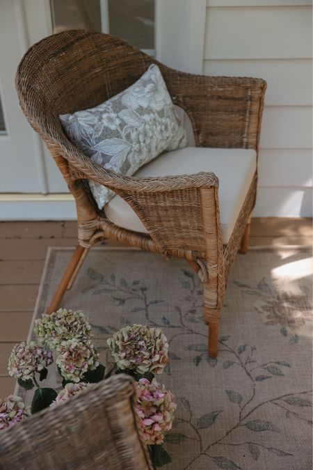 Making the outdoors more comfy - linking cushions + pillows that are on sale. The wicker chairs are a Facebook market find, I’m linking similar options

#LTKHome #LTKSaleAlert