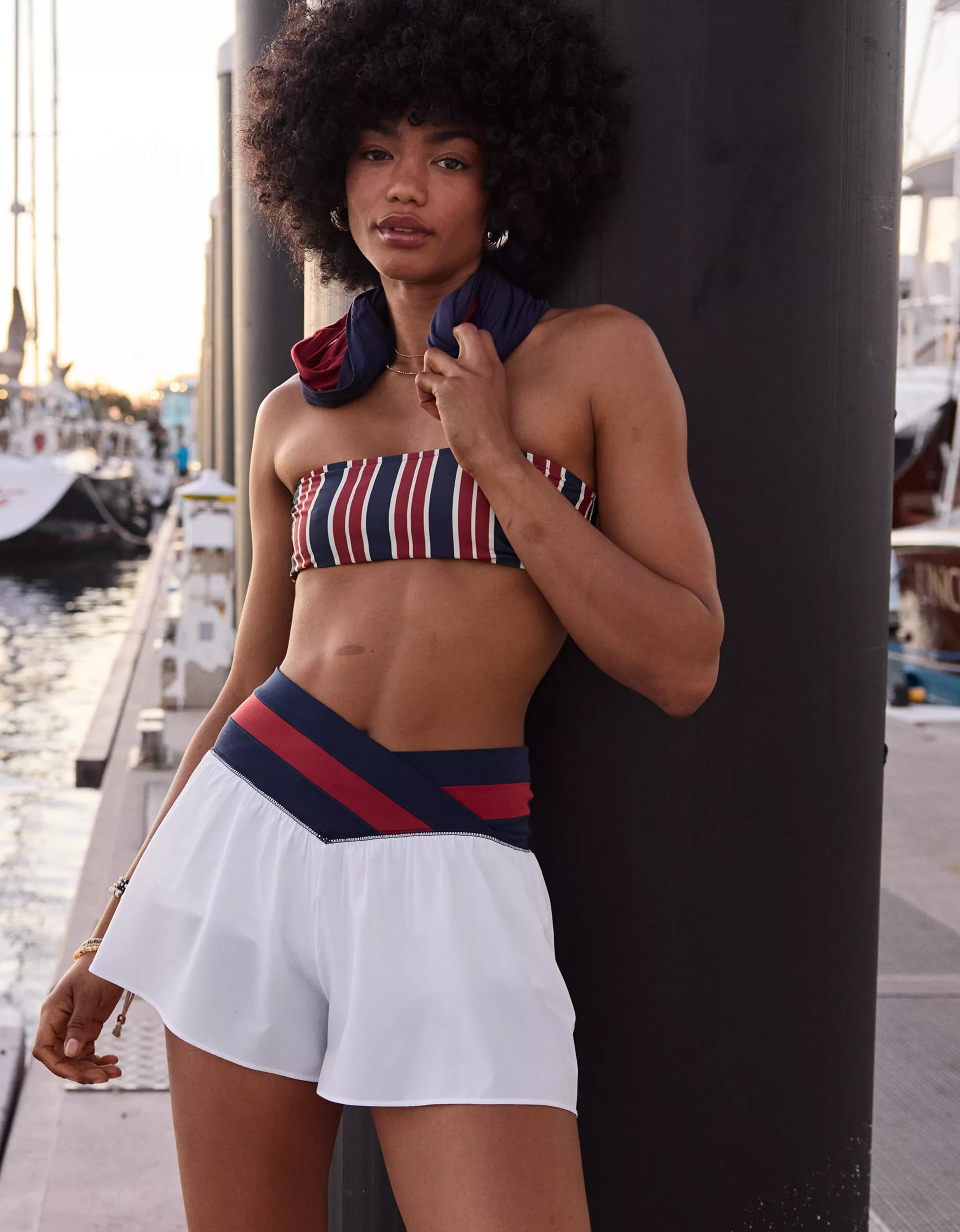 OFFLINE By Aerie Real Me Crossover Flowy Short | Aerie