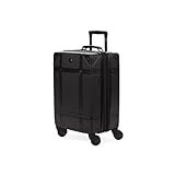 SwissGear 7739 Hardside Luggage Trunk with Spinner Wheels, Black, Carry-On 19-Inch | Amazon (US)