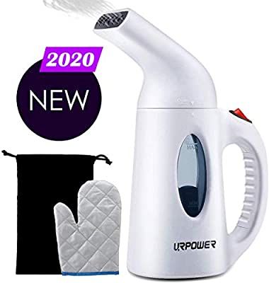 URPOWER Garment Steamer 130ml Portable 7 in 1 Handheld Fabric Steamer Fast Heat-up Powerful Garme... | Amazon (US)