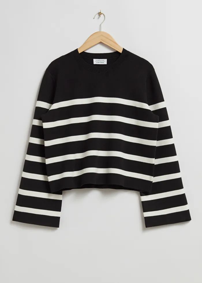 Knitted Jacquard Sweater | & Other Stories US
