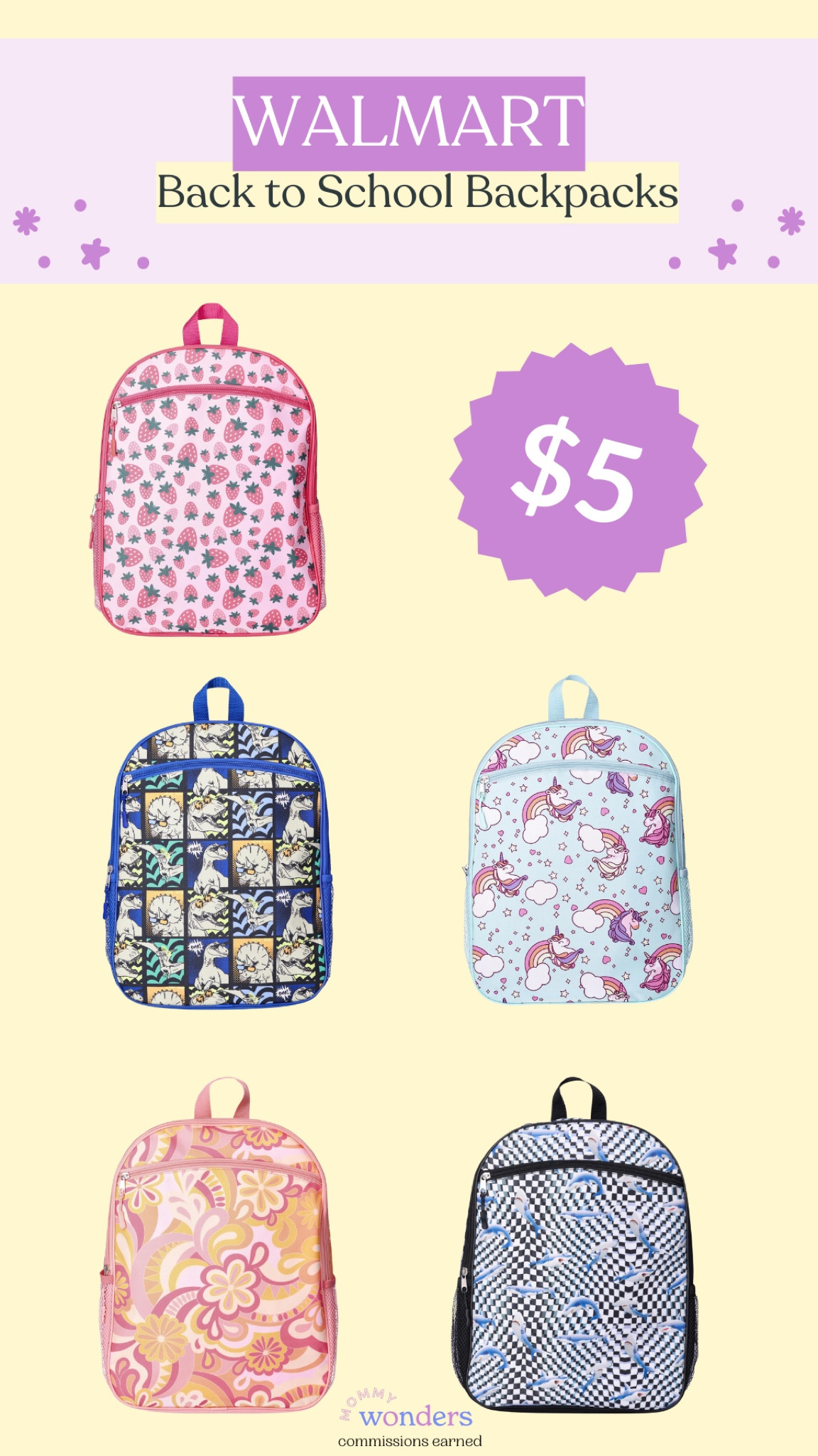 Check out these cute Walmart back to school backpacks for toddlers that are just $5! 

#LTKStyleTip #LTKKids #LTKBacktoSchool
