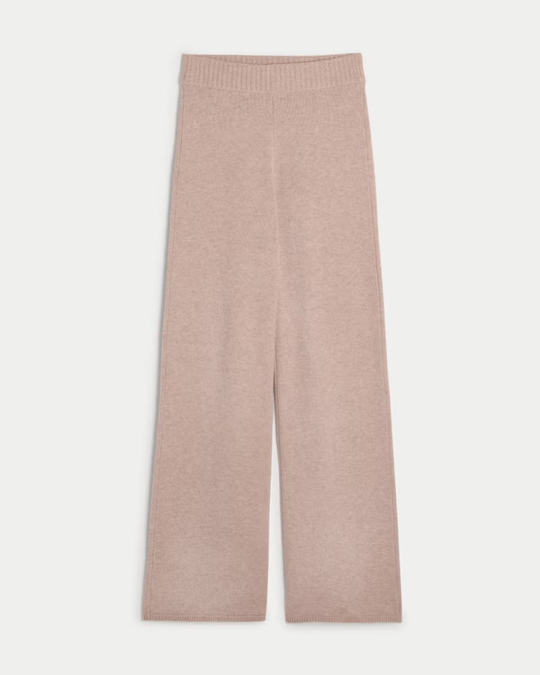 Women's Gilly Hicks Sweater-Knit Straight Pants | Women's Bottoms | HollisterCo.com | Hollister (US)