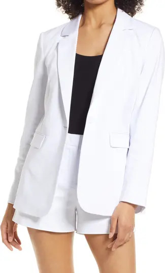 Halogen® One-Button Blazer | Nordstrom | Nordstrom