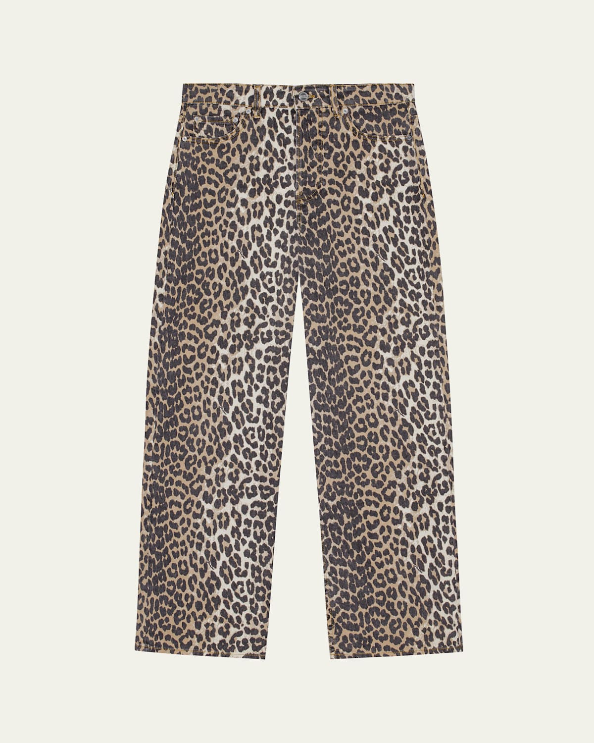 Izey Leopard Print Jeans | Bergdorf Goodman