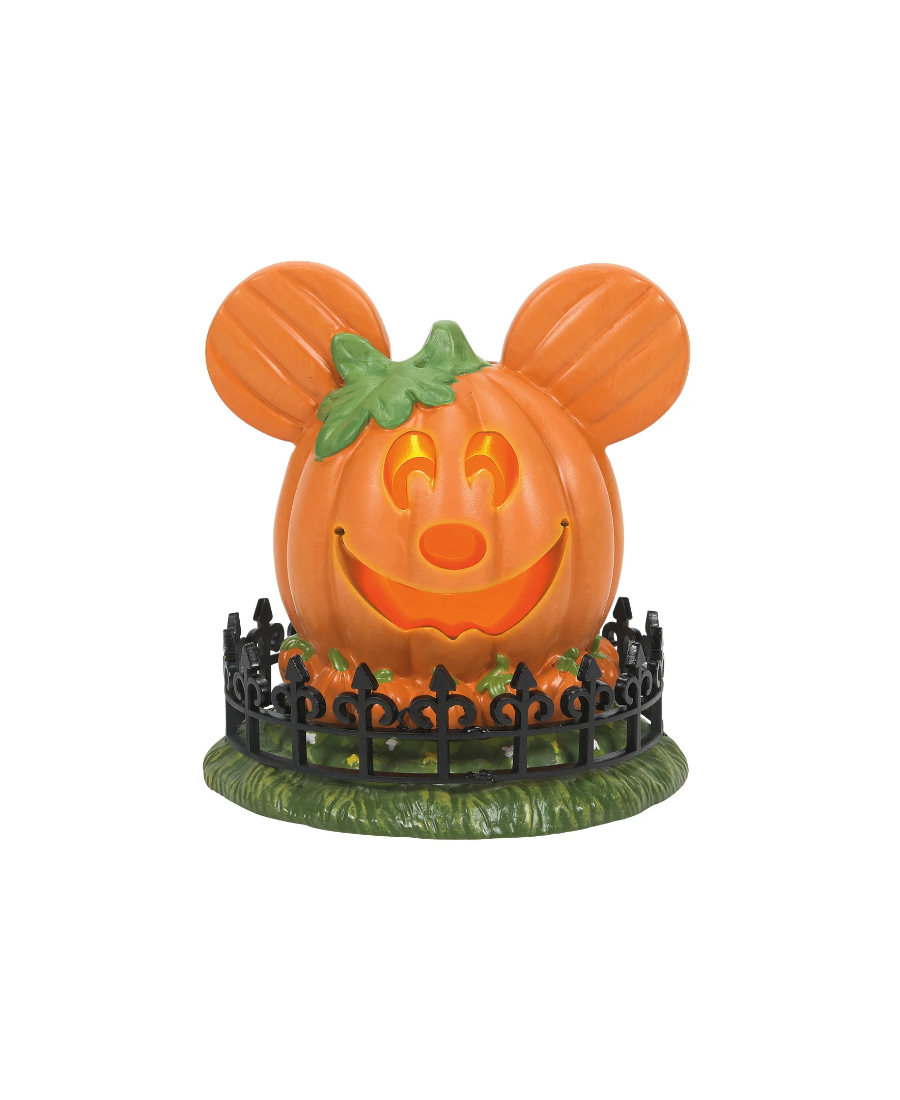 Department 56 Disney Village Mickey's Town Center Pumpkin 4in H | Wayfair | Wayfair North America