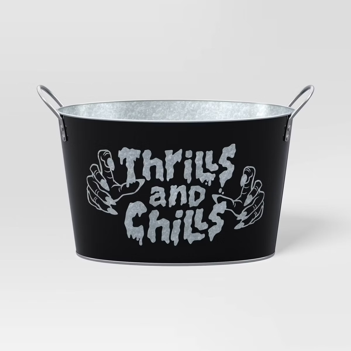 2.1gal Metal Thrills and Chills Beverage Tub - Hyde and EEK! Boutique™ | Target