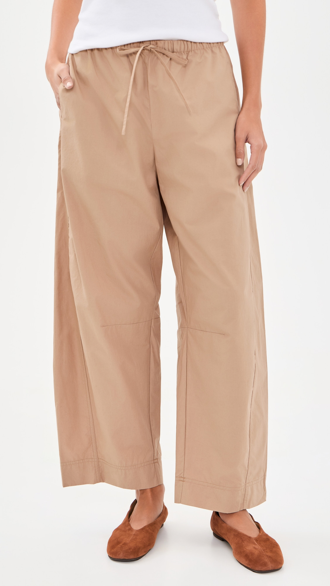 Elara Crop Barrel Pants - Trench Coat | Shopbop