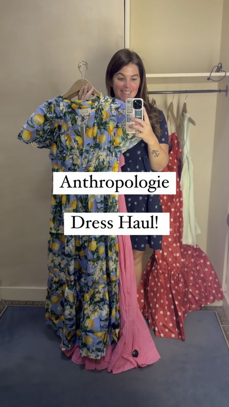 4 Spring Dresses from Anthropologie! I’m sharing maxi to mini dresses and they are all perfect for Spring and Summer! They all run TTS and come in multiple color and pattern options! 

#LTKmidsize #LTKstyletip #LTKSeasonal