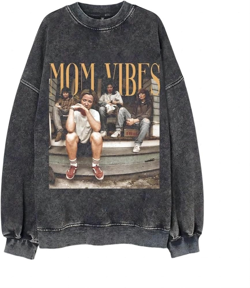 Bellelement Vintage 90's Mama Vibes Sweatshirt Thug Life Mama Shirt | Amazon (US)